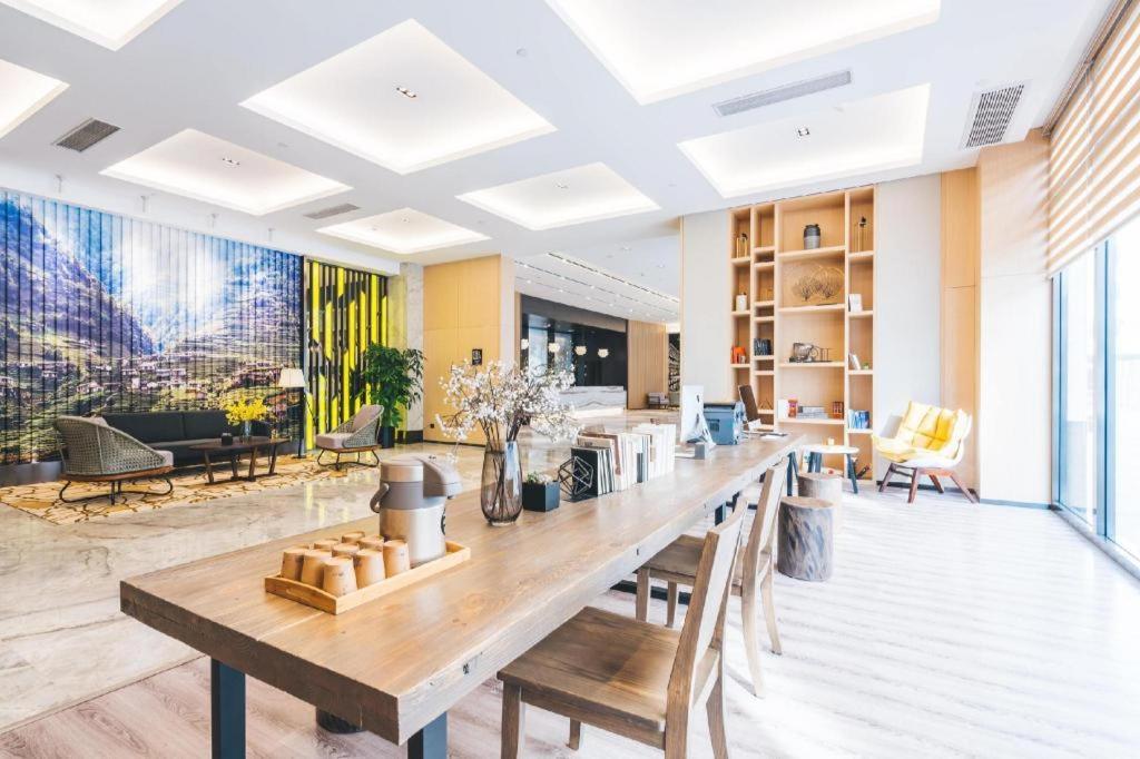 Atour Hotel Shanghai Hongqiao National Exhibition Center Minbei Road Xangai Exterior foto