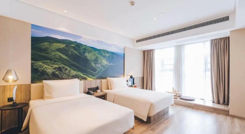 Atour Hotel Shanghai Hongqiao National Exhibition Center Minbei Road Xangai Exterior foto