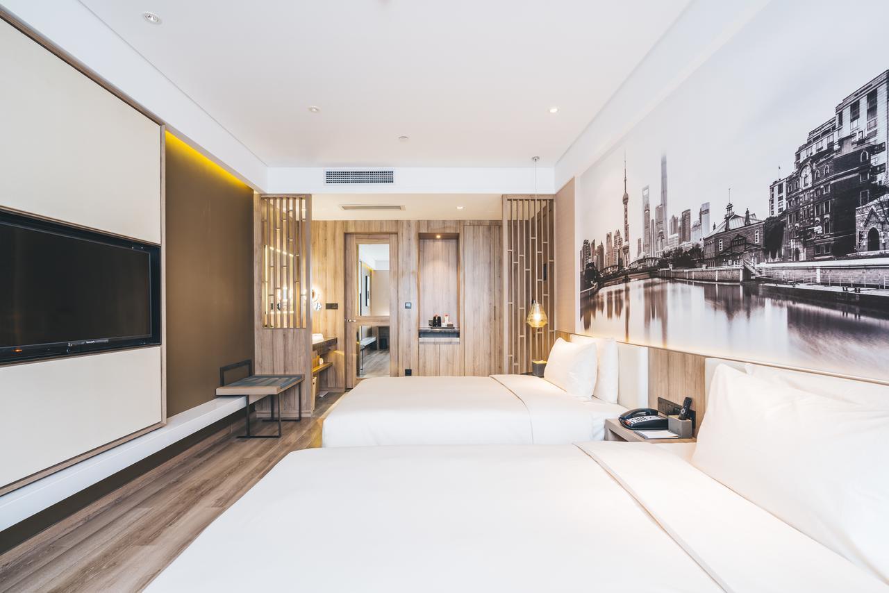 Atour Hotel Shanghai Hongqiao National Exhibition Center Minbei Road Xangai Exterior foto